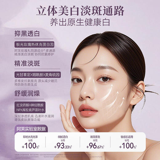 【229元会员福利】阿芙光感美白淡斑精华乳120ml 商品图1