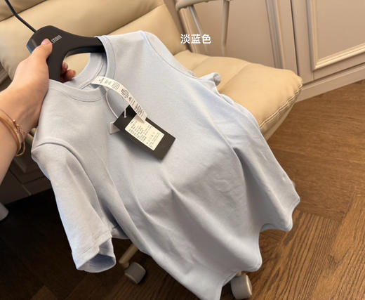 特价2件美式正肩短袖T恤 商品图4