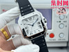 GF卡地亚山度士系列 山度士大号 雪山白面 方形男士腕表 绝对是绕不开的经典 表径39.8mm 商品缩略图1