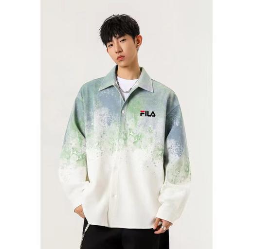 F033197春季新款情侣款简约休闲百搭运动长袖衬衫夹克外套 商品图4