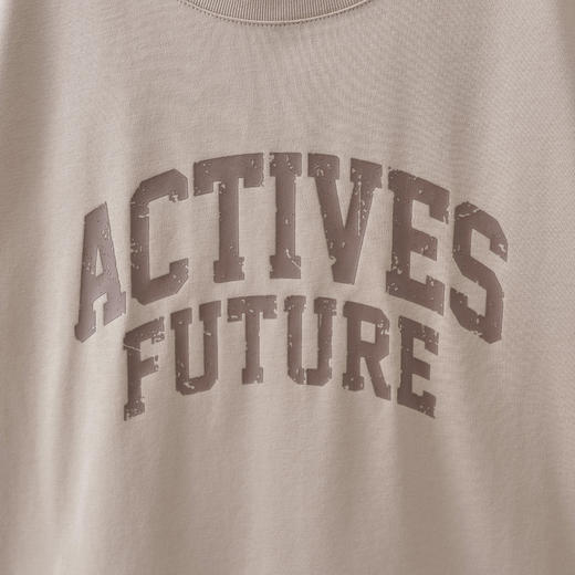 马克珍妮美式复古男童液氨字母T2026年夏装新款560983 商品图3