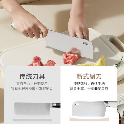 温仑山 瓷光弯月鹅卵石刀具套装VE075 商品图1