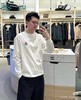 F033162春季新款透气排汗利落百搭简约质感柔软亲肤圆领长袖T恤 商品缩略图3