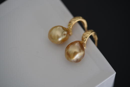 浓金巴洛克耳饰 商品图3