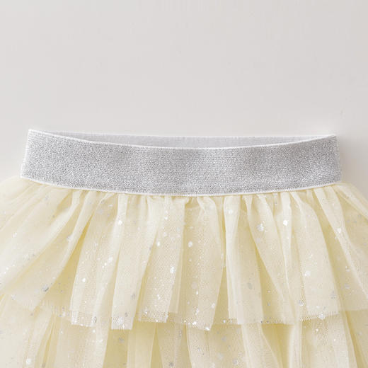 马克珍妮星光闪闪女童蛋糕网纱Tutu裙2026年夏装新款560708 商品图4