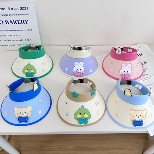 💕快抢呀～秒杀高品质【高颜值儿童空顶帽】 💰19.9包邮2顶‼️每一款都好好看，太爱啦😍 ⚠️正价批💰25+一顶的款，颜色不齐所以特价 👏抢到就是赚到，速度 秒完下架～ 商品图6