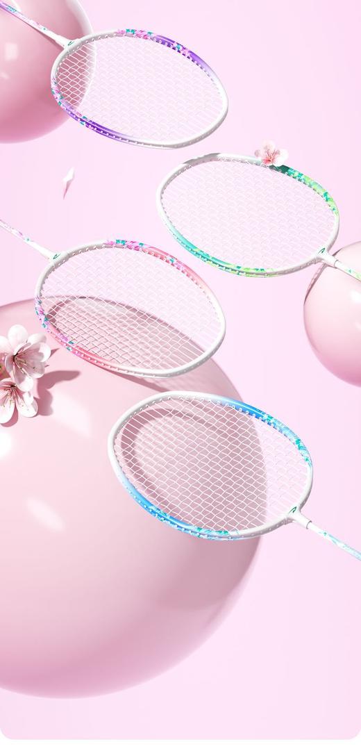 39.9💰一套❗️买球拍赠三个球！🌻正品保证『德尔惠602花韧轻羽超轻铁合金羽毛球拍』 ✅主打用最省力的方式、减掉最多的肉肉❗️ ✅防滑减震手柄，🌸防滑吸汗减少击球震动！ 商品图5