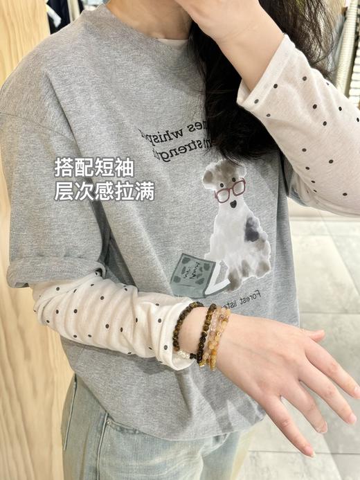 波点圆领长袖-纪念日百货门店同款169793093 商品图0