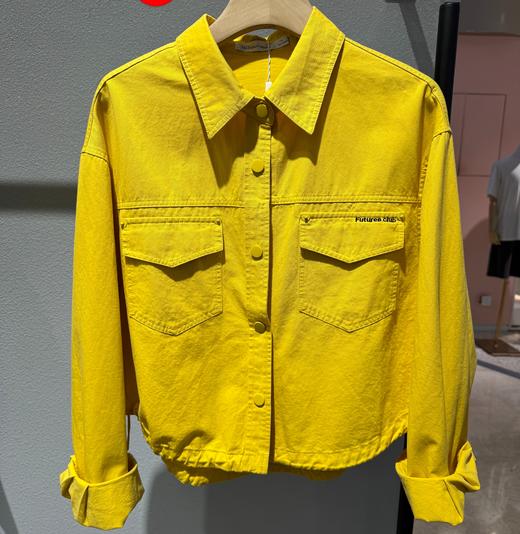 NC翻领双口袋长袖衬衫51231（黄）春季161012060321 商品图2