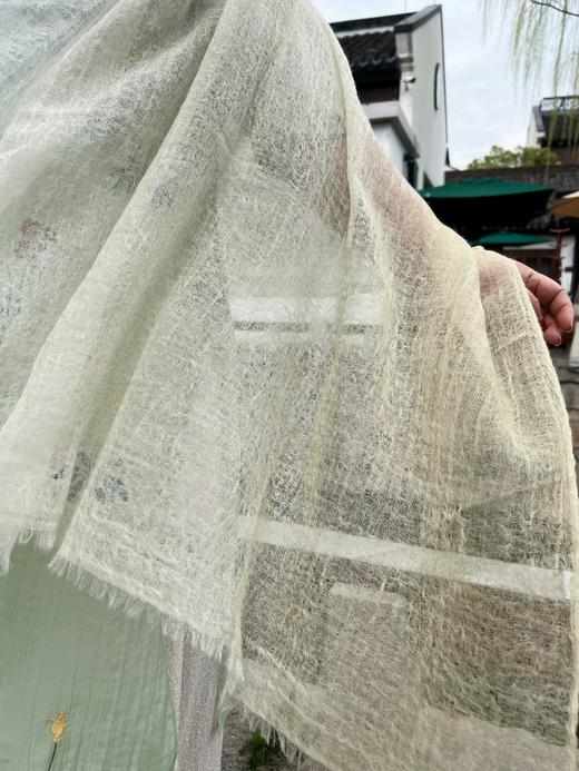 【8款披肩】低克重薄款羊绒羊毛料，纯色气质、花色出彩，踏青带上它，走到哪儿都像风景🌸10天发货 商品图12
