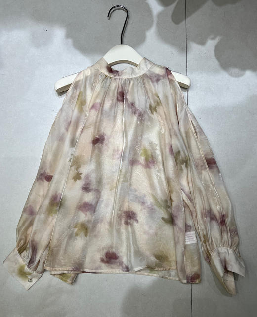 【门店同款】ENJOY春季“绮梦繁花”气质碎花上衣 162148884 商品图0