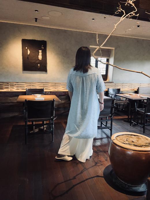 【群内福利】【开襟衬衫】邂逅低饱和薰衣草紫，温柔沉静，后背「薄背」立体抽褶温柔包容肩背，视觉显薄 商品图10