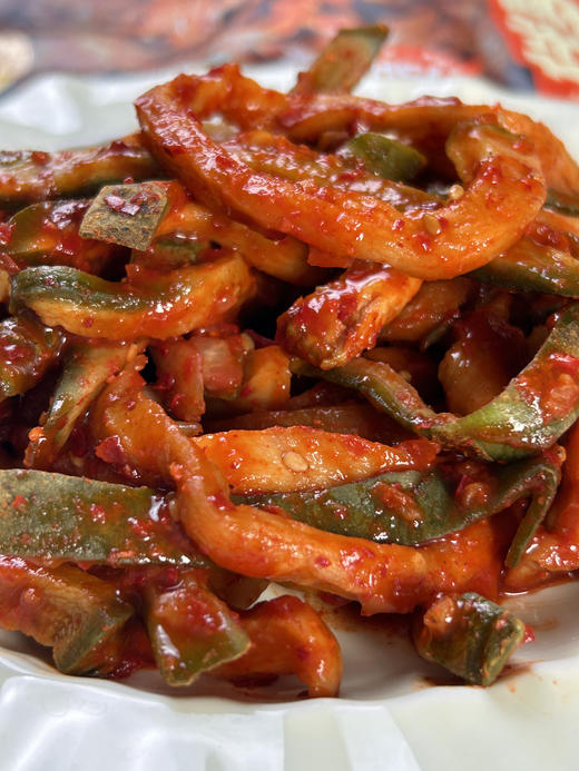 ✅【还口以朝鲜族拌萝卜条】正宗朝鲜族风味，酸辣爽口，😋 脆嫩萝卜条，👋手工腌制，口感嘎嘣脆🤩 ✅韩式经典配方，鲜辣入味，越嚼越香 商品图3