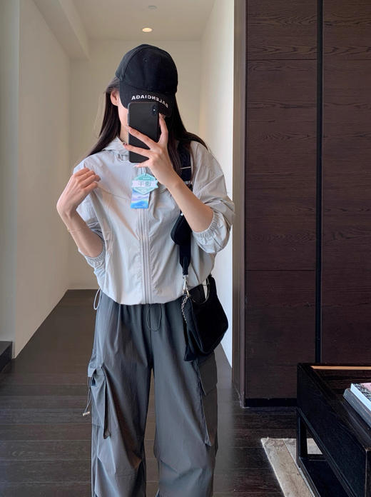 直发【3083】夏日防晒神器 凉感舒适 短款连帽外套防晒衣 商品图4