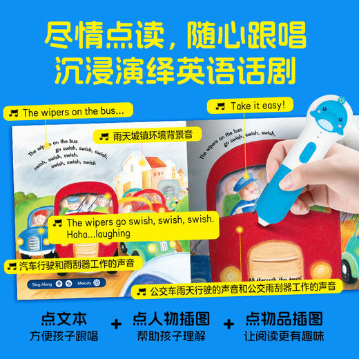 Sing Along·语感启蒙欢乐英文童谣全20册0-4岁英语启蒙熏听点读版 商品图3
