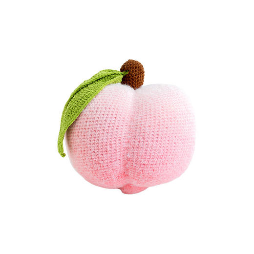 苏苏姐家“桃”你欢喜抱枕手工diy编织钩针梦羽195g毛线团材料包 商品图4