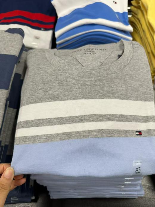 599元/2件 Tommy 新款 男士圆领短袖T恤衫，新版亲肤材质超级舒服 美国代购，无中文标签，介意慎拍 商品图7