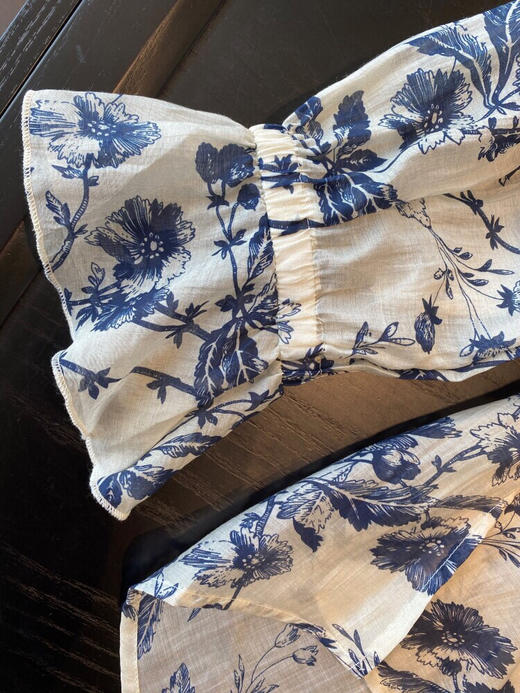 YAW2496水墨花小衫 商品图9