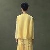 【林栖设计小店】手工钩花|松花黄桑蚕丝印花宽松百搭2026夏新款衬衫上衣 商品缩略图7