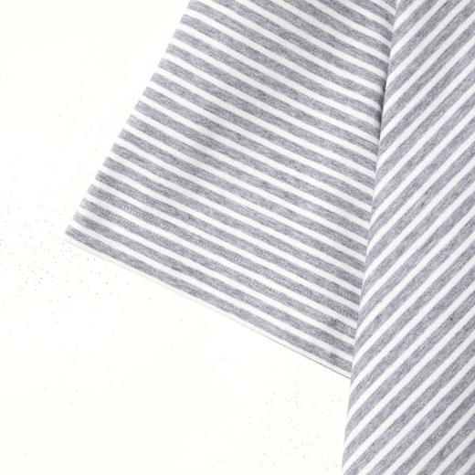 SDSA男装2026新款高贵轻奢潮牌时尚撞色斜纹圆领短袖T恤百搭上衣 商品图3