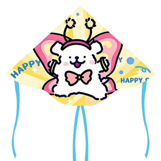 【高韧性！加厚防破】线条小狗风筝卡通可爱初学者微风易飞2026年新款儿童户外潍坊风筝。xb 商品图4