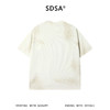 SDSA男装2026新款高贵轻奢潮牌扎染珠子字母圆领短袖T恤百搭上衣 商品缩略图1