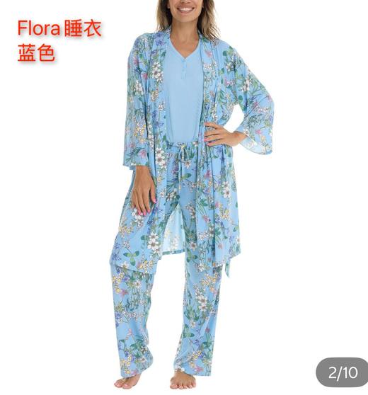 到手价219元 Flora Nikrooz女士居家服三件套 好飘逸啊 太有型了 美国代购，无中文标签，介意慎拍 商品图3