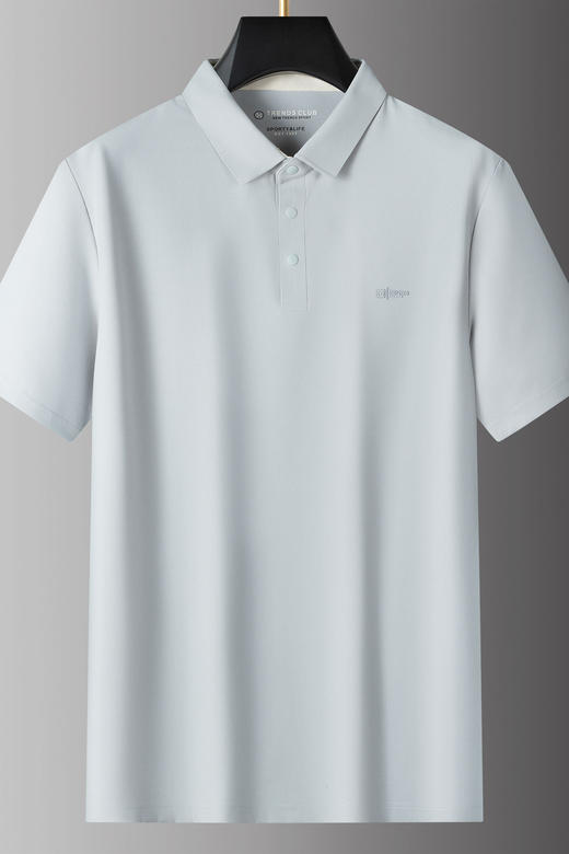 【DPS】大依优型大码男装夏季翻领polo衫短袖冰丝透气凉爽短袖上衣 商品图5