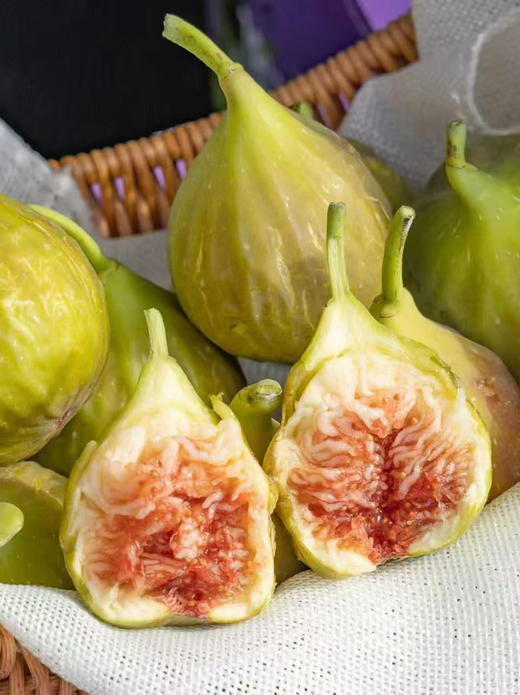 【无花果界的劳斯莱斯】18度果园赤青无花果  终于吃到了传说中的无花果！颗颗流蜜 软糯香甜 真的巨好吃，谁懂这一口的含金量啊！ 商品图7