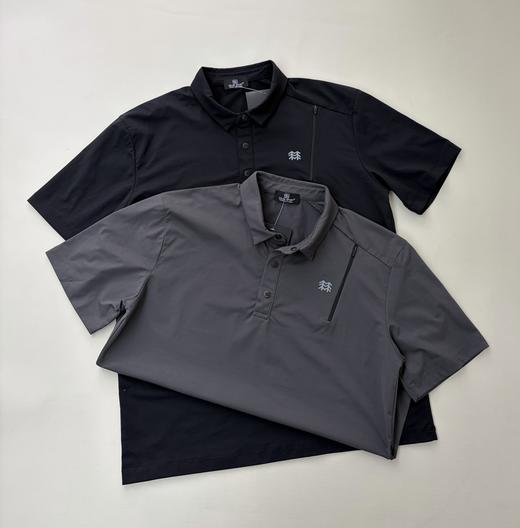 K隆 男士运动速干翻领短袖POLO衫 Z-15910 商品图2