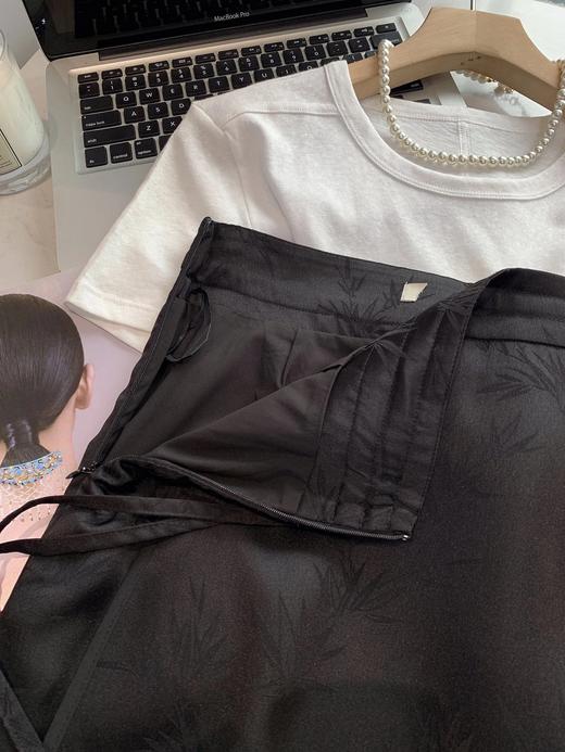 元！无补！爱家新中式水墨提花半身裙  26Y04010- 商品图6