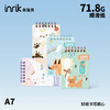 inrik插画系列—A7双线圈本便携随身小本子口袋本 商品缩略图2