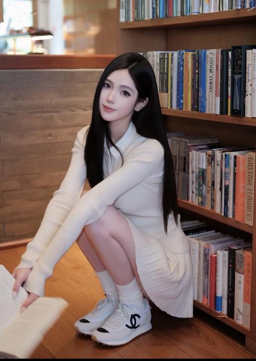 香奈儿 26P 休闲运动鞋 米白阿甘鞋 商品图1