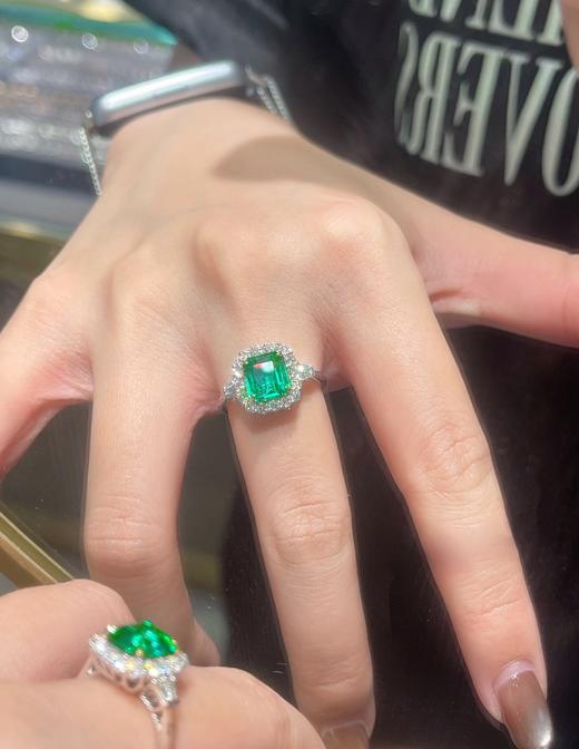 2.17ct祖母绿戒指 商品图4