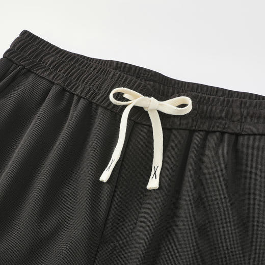 gxgjeans男装【肌理感】纯色男士休闲长裤26夏款松紧腰简约百搭校园通勤裤K&C 商品图2
