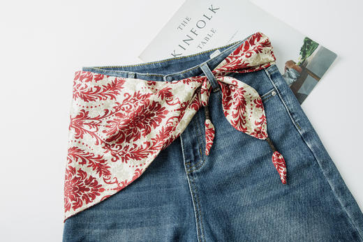 腰果花三角巾 商品图0