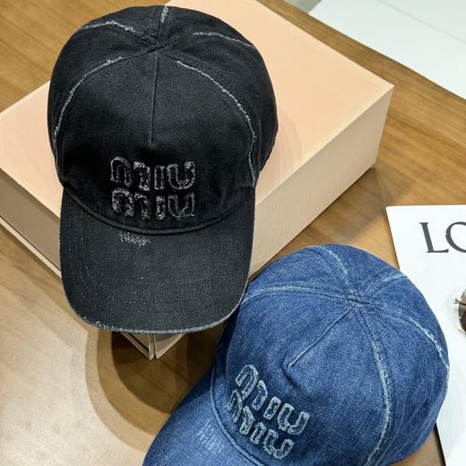 MiuMiu缪缪新款牛仔棒球帽（CO） 商品图3