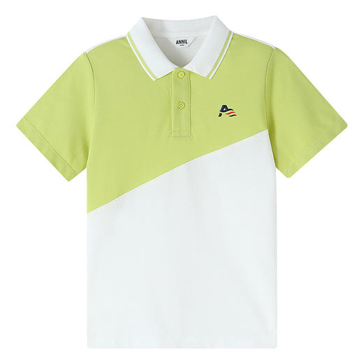 男童翻领短袖针织衫夏季新款安奈儿童装EB621679 商品图6