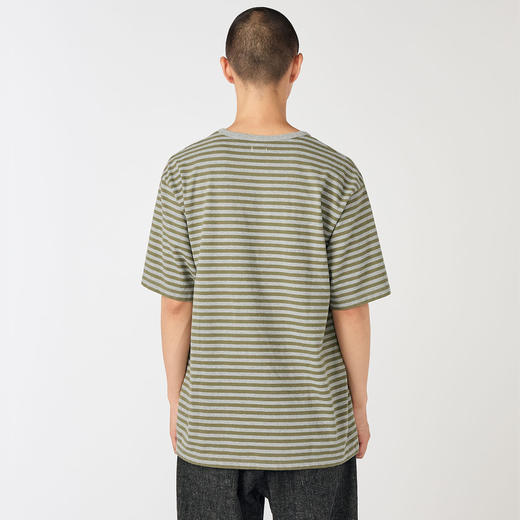 nanamica Stripe Jersey 男女中性款Coolmax透气干爽条纹短袖T恤 商品图4