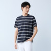 【条纹T恤】柒牌男装2026夏季新品经典商务撞色舒适中青年短袖T恤 130T72420 商品缩略图1