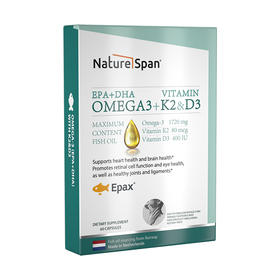 rTG-N结构高纯度鱼油小颗粒易吞咽 60粒EPA+DHA+DPA+K2+D3五大成分