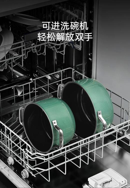 【6F】WMF德国原装进口奈彩米2.0汤锅20cm（桉树绿） 商品图7