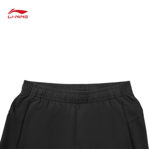 李宁男子直筒冰感舒适吸湿排汗立体裁剪针织运动裤AKYW061 商品图5