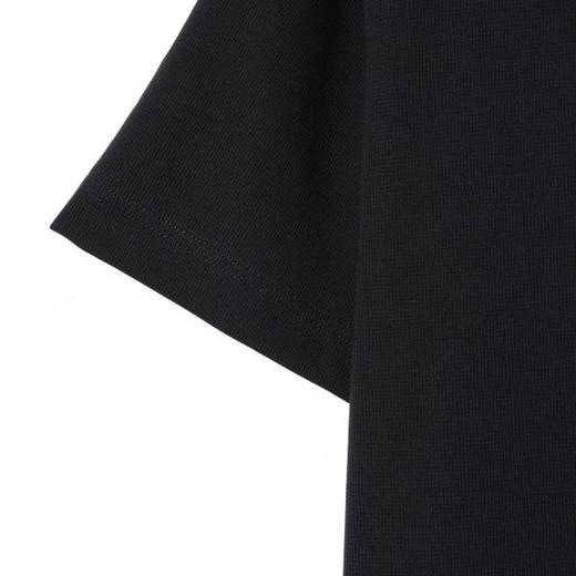 SDSA男装2026新款高贵轻奢极简风织带铆钉设计圆领短袖T恤百搭潮 商品图2