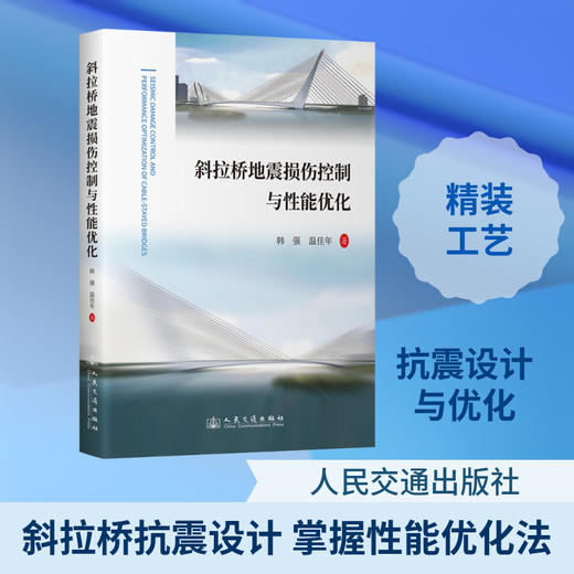 斜拉桥地震损伤控制与性能优化 商品图0