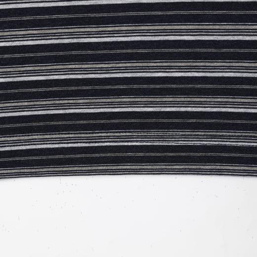 SDSA男装2026新款高贵轻奢潮牌撞色条纹小V翻领短袖T恤百搭时尚 商品图3