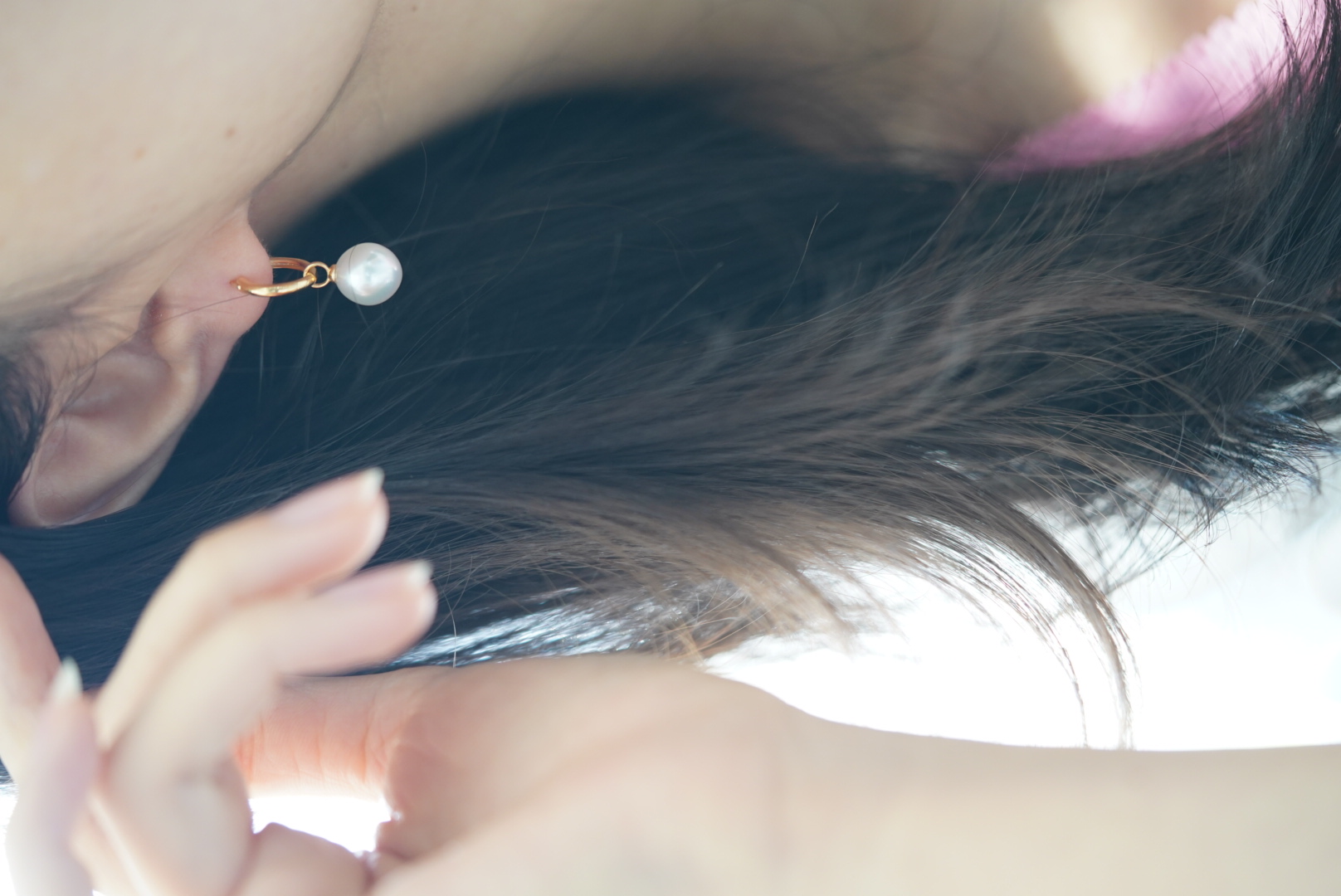 澳白水滴王妃耳圈