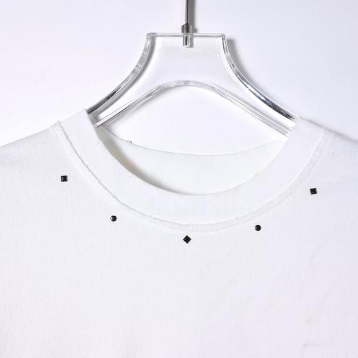 SDSA男装2026新款高贵轻奢潮牌领口铆钉设计短袖T恤百搭宽松上衣 商品图2