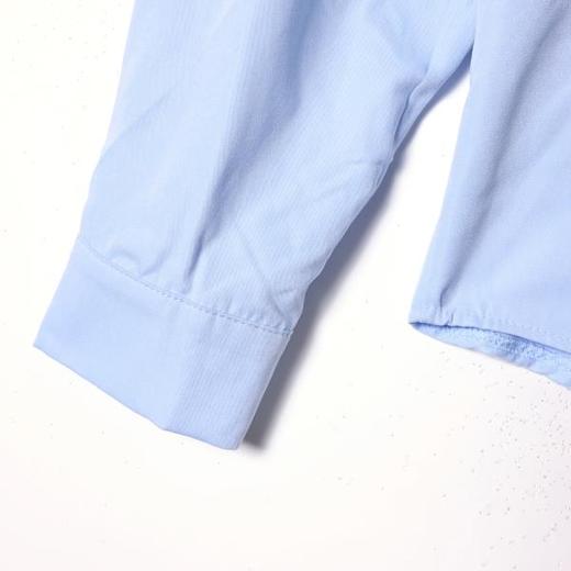 SDSA男装2026新款高贵轻奢简约时尚纯色刺绣放哪里长袖衬衫百搭 商品图3