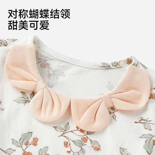 英氏2026新款新生儿包屁衣婴儿连体亲肤男女宝宝裆哈爬服 商品图1